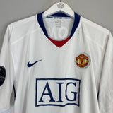 2008/10 MANCHESTER UNITED ROONEY #10 *BNWT* C/L AWAY SHIRT (XXL) NIKE