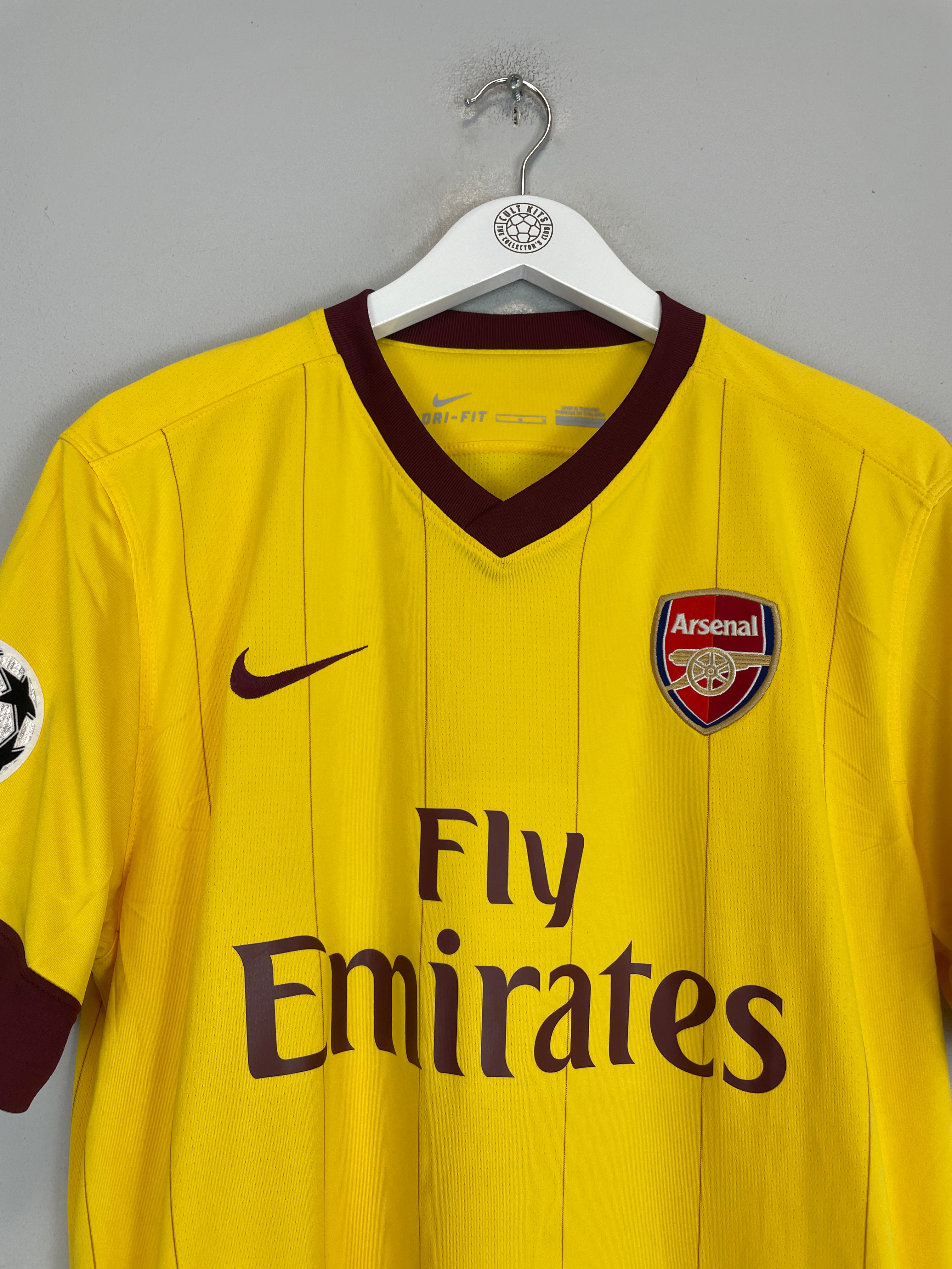Shop 2010/13 ARSENAL ARSHAVIN #23 C/L AWAY SHIRT (L) NIKE, classic football shirts, vintage football shirts & retro soccer jerseys at Cult Kits