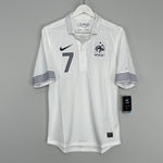 Shop 2012/13 FRANCE RIBERY #7 *BNWT* AWAY SHIRT (S) NIKE, classic football shirts, vintage football shirts & retro soccer jerseys at Cult Kits