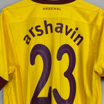 Shop 2010/13 ARSENAL ARSHAVIN #23 C/L AWAY SHIRT (L) NIKE, classic football shirts, vintage football shirts & retro soccer jerseys at Cult Kits