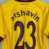 Shop 2010/13 ARSENAL ARSHAVIN #23 C/L AWAY SHIRT (L) NIKE, classic football shirts, vintage football shirts & retro soccer jerseys at Cult Kits