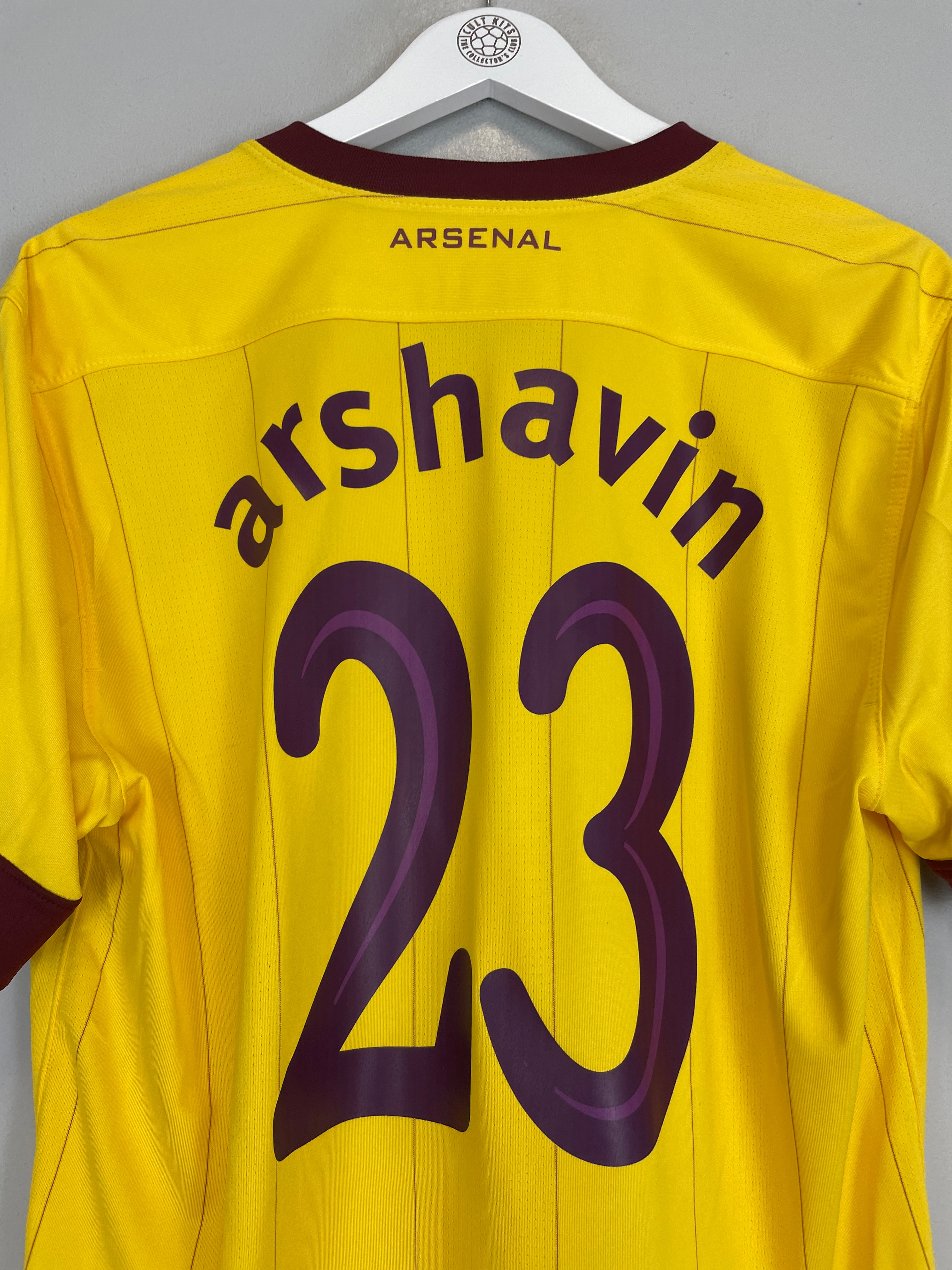 Shop 2010/13 ARSENAL ARSHAVIN #23 C/L AWAY SHIRT (L) NIKE, classic football shirts, vintage football shirts & retro soccer jerseys at Cult Kits