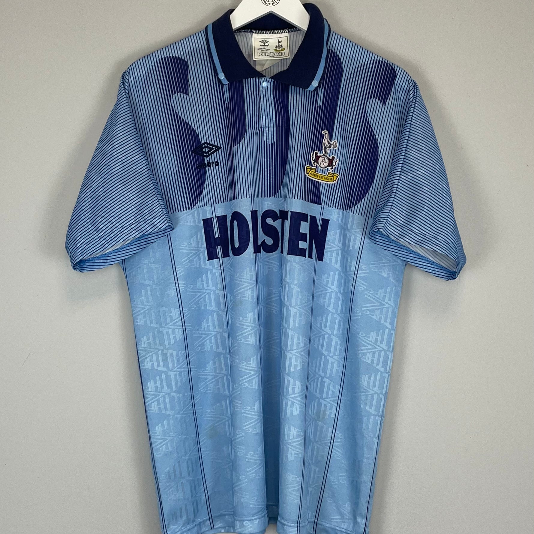 Shop 1991/94 TOTTENHAM THIRD SHIRT (L) UMBRO, classic football shirts, vintage football shirts & retro soccer jerseys at Cult Kits