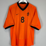 2000/02 NETHERLANDS DAVIDS #8 HOME SHIRT (L) NIKE