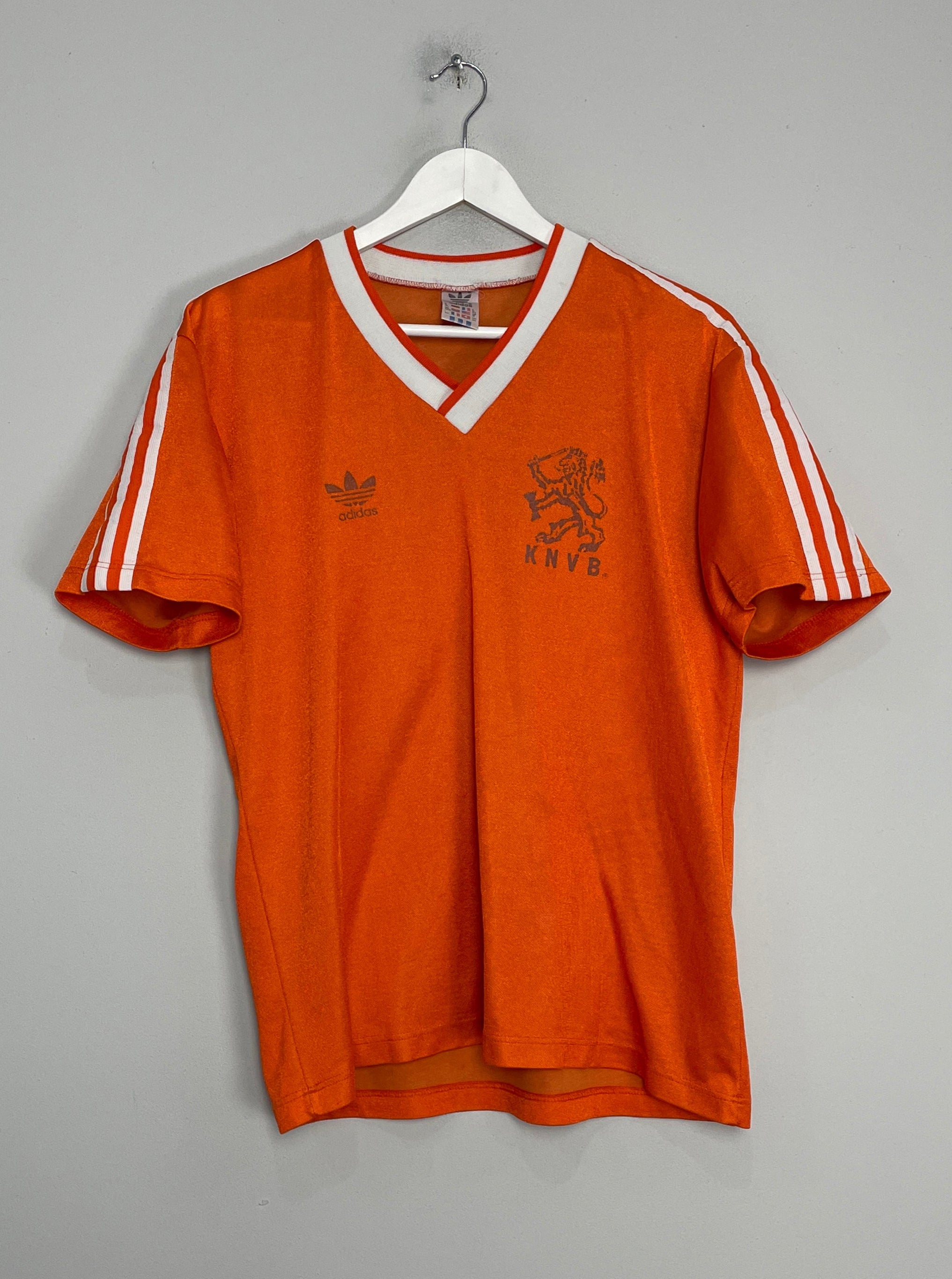 1985/88 NETHERLANDS HOME SHIRT (M) ADIDAS