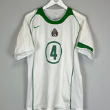 2004/06 MEXICO R.MARQUEZ #4 AWAY SHIRT (L) NIKE