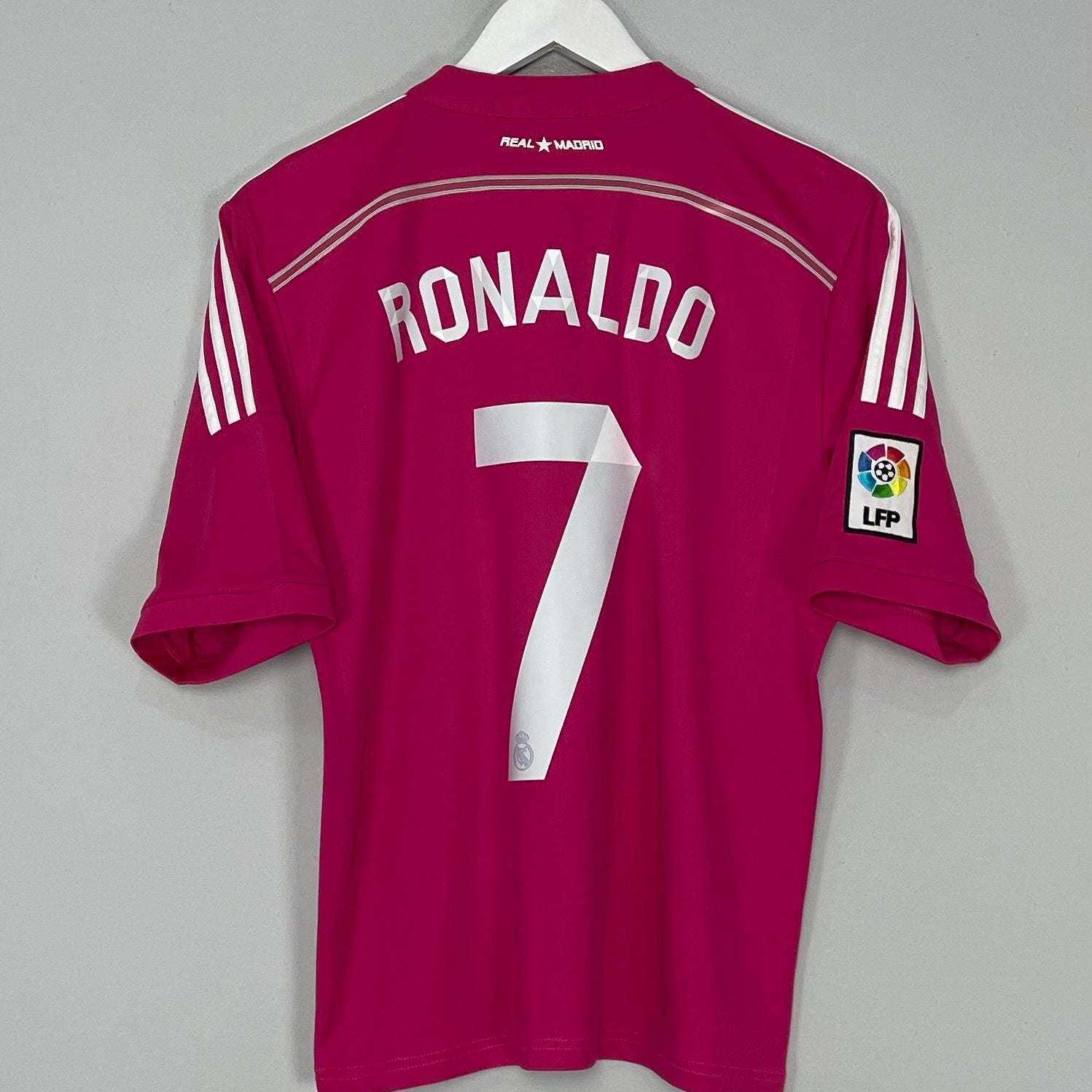 Shop 2014/15 REAL MADRID RONALDO #7 AWAY SHIRT (M) ADIDAS, classic football shirts, vintage football shirts & retro soccer jerseys at Cult Kits