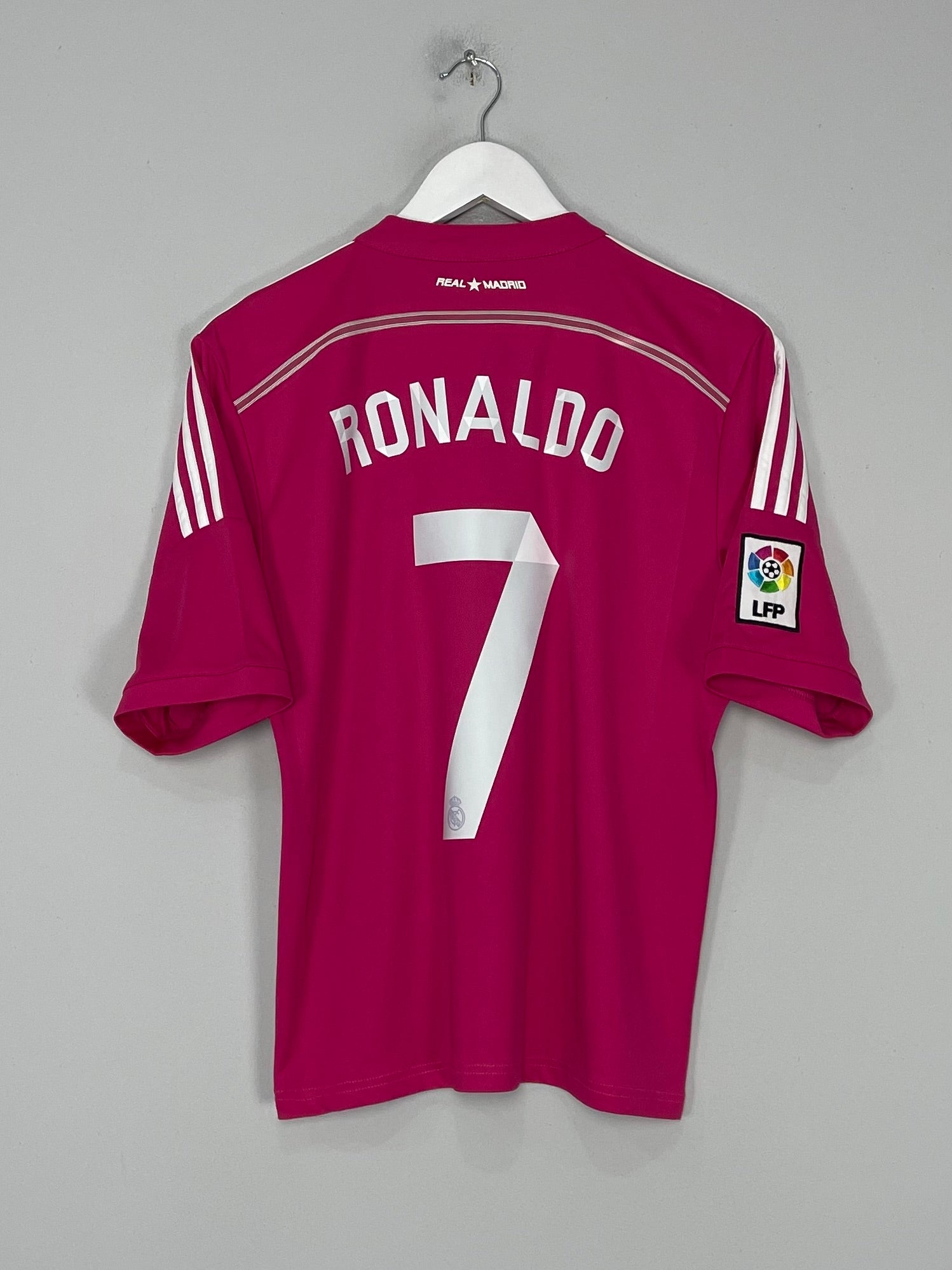 Shop 2014/15 REAL MADRID RONALDO #7 AWAY SHIRT (M) ADIDAS, classic football shirts, vintage football shirts & retro soccer jerseys at Cult Kits