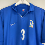 1997/98 ITALY MALDINI #3 HOME SHIRT (L) NIKE
