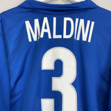1997/98 ITALY MALDINI #3 HOME SHIRT (L) NIKE