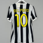 Shop 2009/10 JUVENTUS DEL PIERO #10 *BNWT* HOME SHIRT (S) NIKE, classic football shirts, vintage football shirts & retro soccer jerseys at Cult Kits
