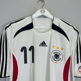 Shop 2005/07 GERMANY KLOSE #11 HOME SHIRT (M) ADIDAS, classic football shirts, vintage football shirts & retro soccer jerseys at Cult Kits