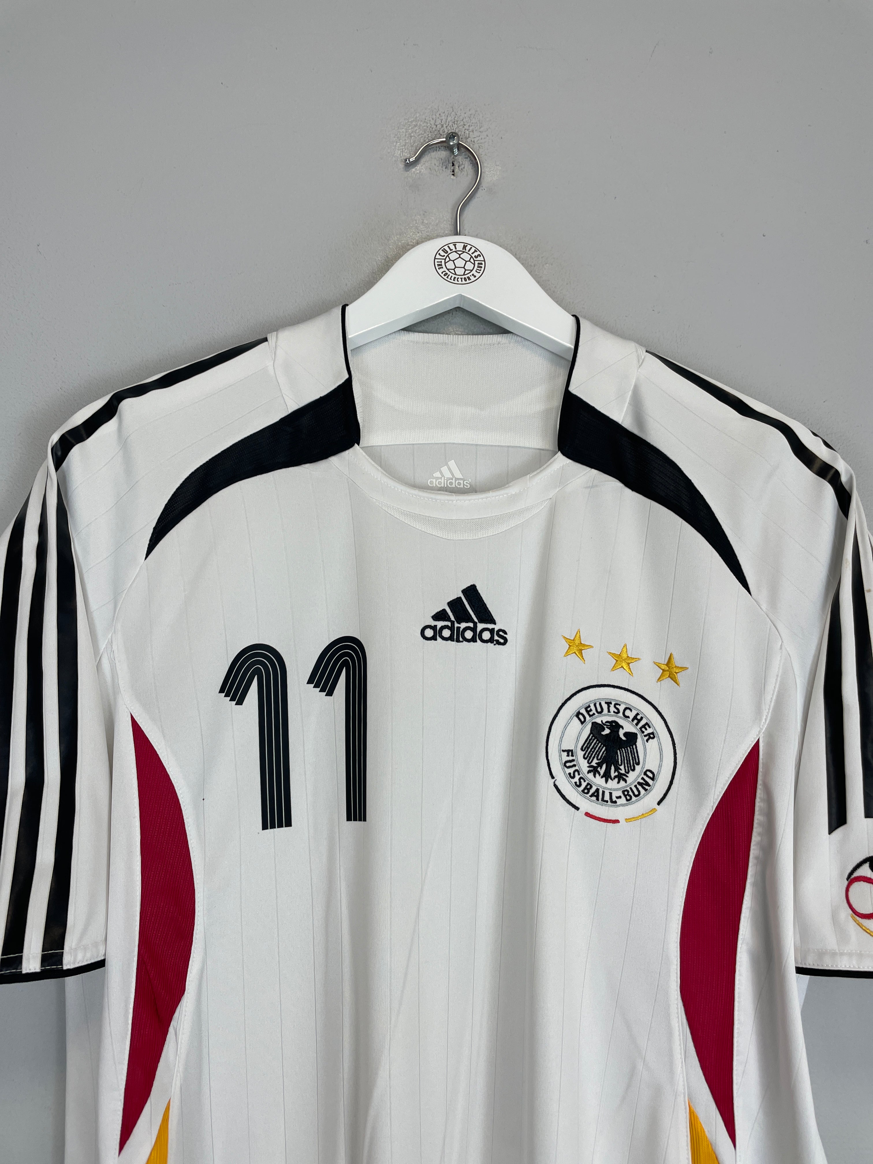 Shop 2005/07 GERMANY KLOSE #11 HOME SHIRT (M) ADIDAS, classic football shirts, vintage football shirts & retro soccer jerseys at Cult Kits