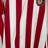 Shop 2006/07 CHIVAS GUADALAJARA *PLAYER ISSUE* SIGNED HOME SHIRT (XL) ADIDAS, classic football shirts, vintage football shirts & retro soccer jerseys at Cult Kits
