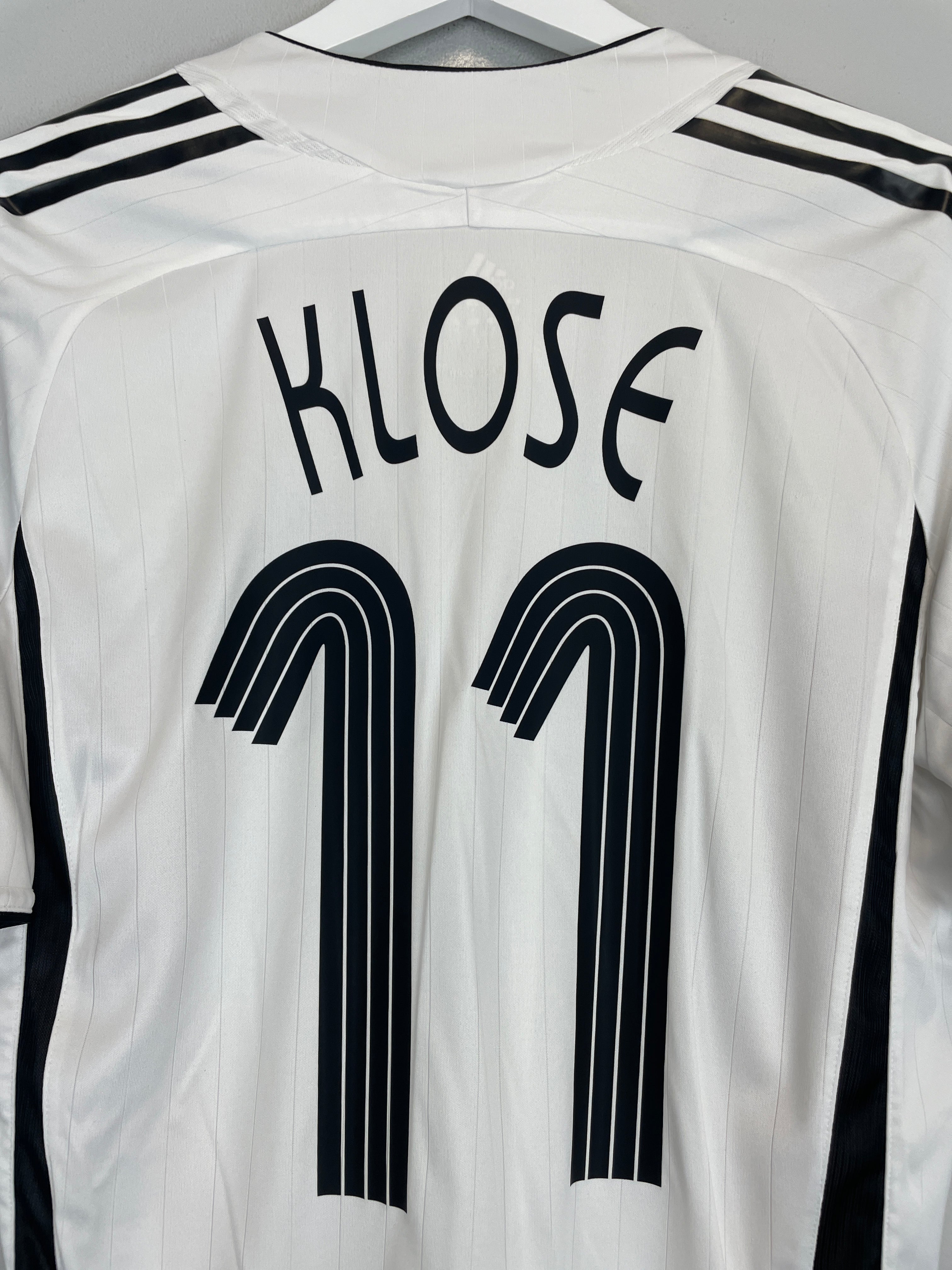 Shop 2005/07 GERMANY KLOSE #11 HOME SHIRT (M) ADIDAS, classic football shirts, vintage football shirts & retro soccer jerseys at Cult Kits