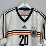 1998/00 GERMANY BIERHOFF #20 HOME SHIRT (L) ADIDAS