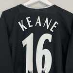 Shop 2003/05 MANCHESTER UNITED KEANE #16 *STAND UP TO RACISM* AWAY SHIRT (XL) NIKE, classic football shirts, vintage football shirts & retro soccer jerseys at Cult Kits