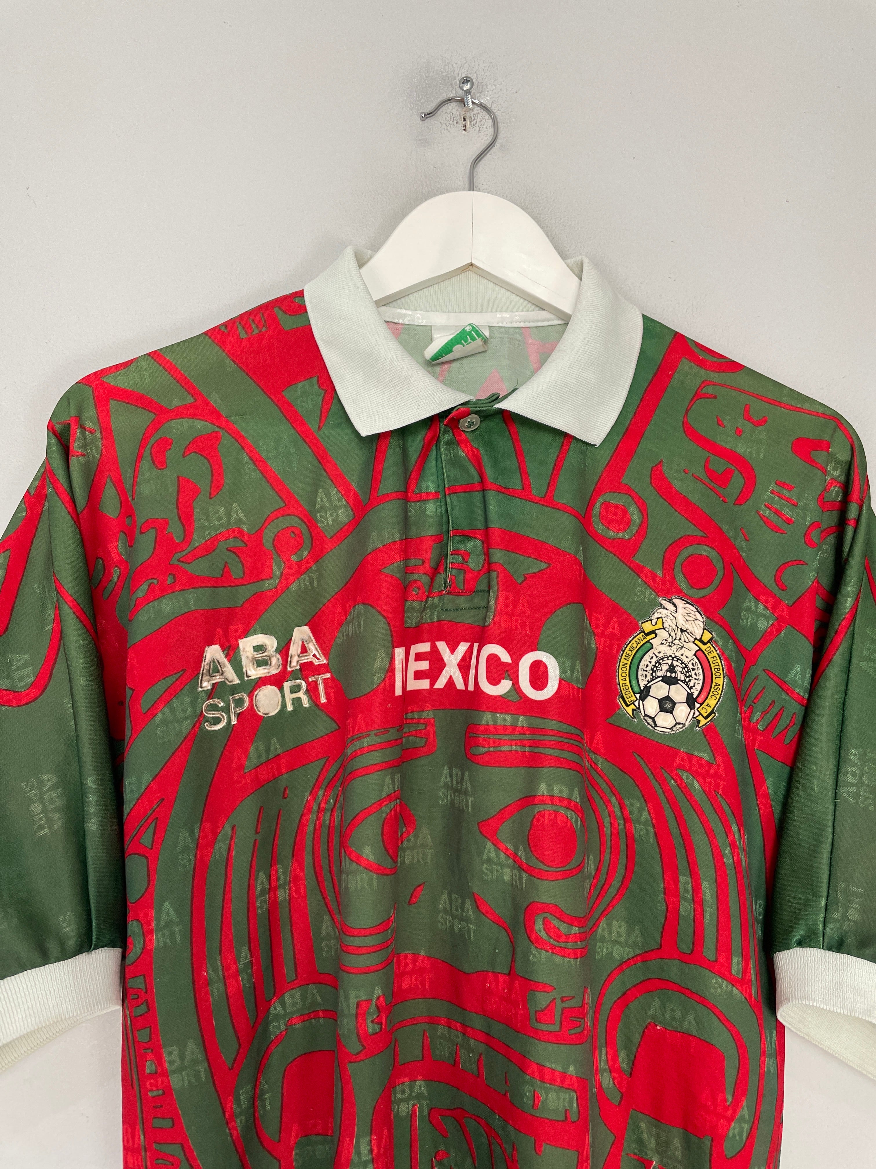 Shop 1997 MEXICO THIRD SHIRT (M) ABA SPORT, classic football shirts, vintage football shirts & retro soccer jerseys at Cult Kits