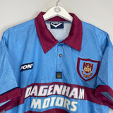 1995/97 WEST HAM *MINT* CENTENARY AWAY SHIRT (L) PONY