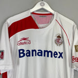 Shop 2009/10 DEPORTIVO TOLUCA *50 YEAR* AWAY SHIRT (XXL) ATLETICA, classic football shirts, vintage football shirts & retro soccer jerseys at Cult Kits