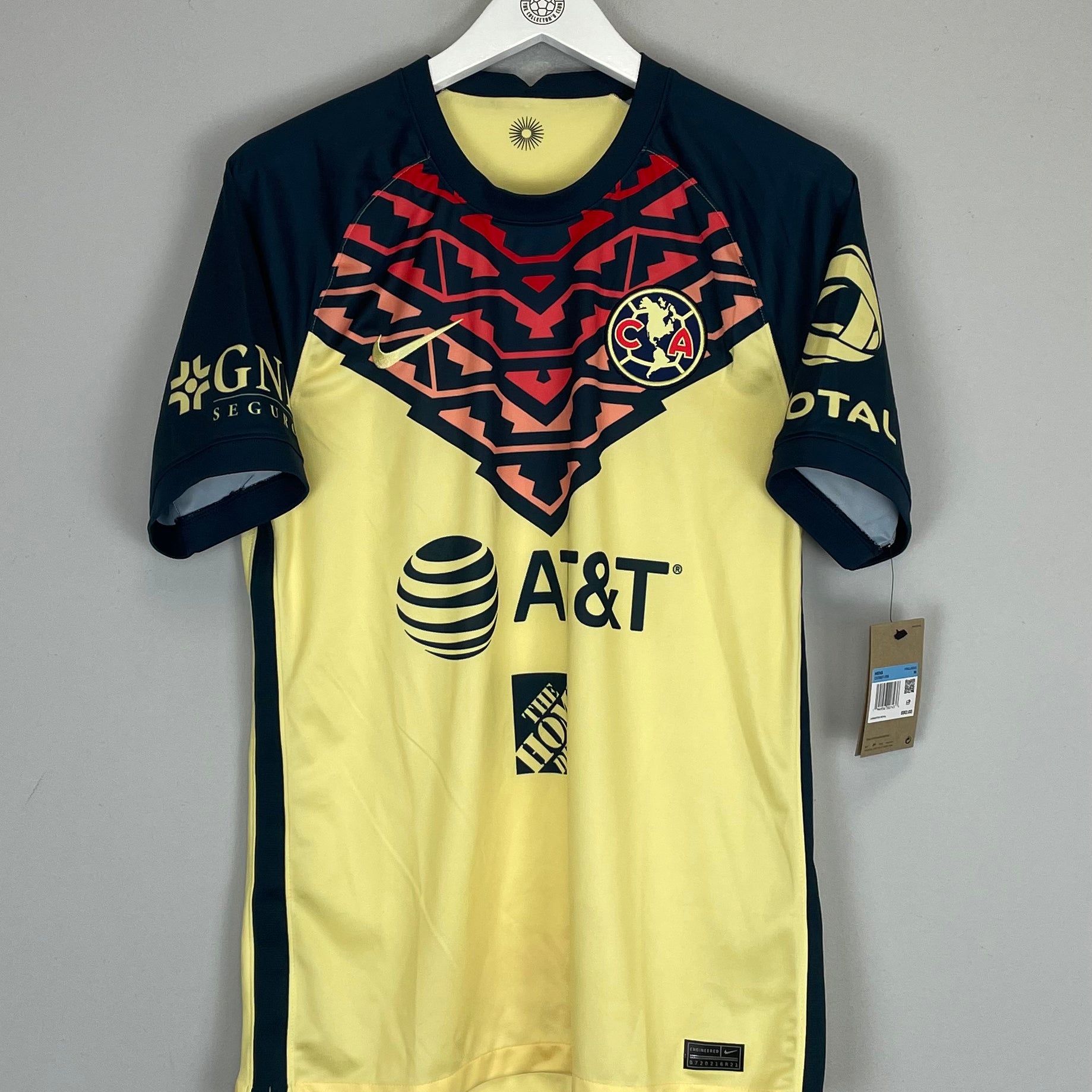 Shop 2021/22 CLUB AMERICA *BNWT* HOME SHIRT (M) NIKE, classic football shirts, vintage football shirts & retro soccer jerseys at Cult Kits