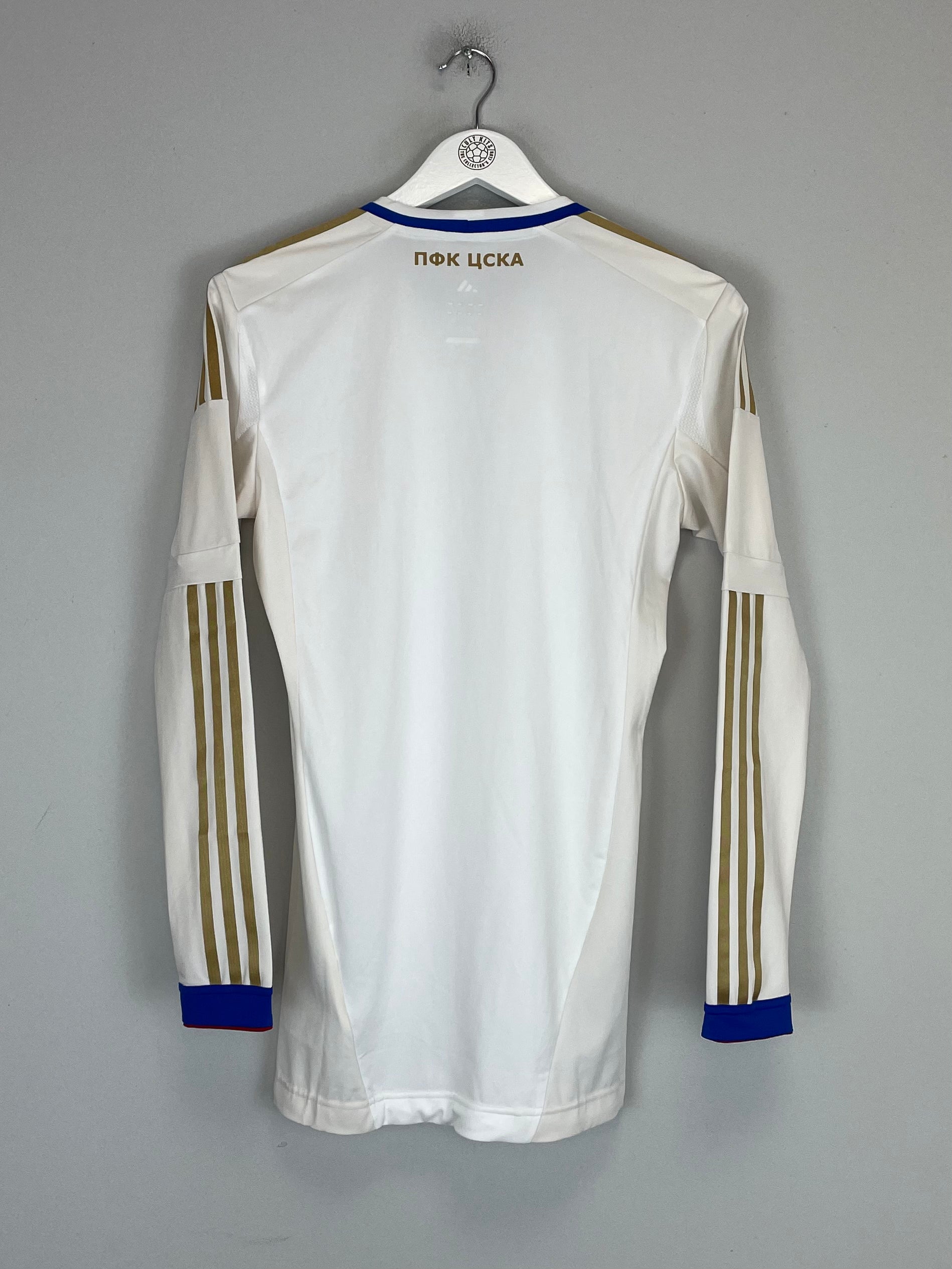 Shop 2012/13 CSKA MOSCOW L/S *PLAYER ISSUE* AWAY SHIRT (M) ADIDAS, classic football shirts, vintage football shirts & retro soccer jerseys at Cult Kits