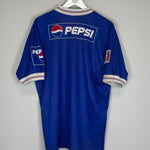 Shop 1998/99 CRUZ AZUL HOME SHIRT (L) FILA, classic football shirts, vintage football shirts & retro soccer jerseys at Cult Kits