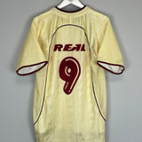 2002 LEON DE HUANUCO #9 HOME SHIRT (L) REAL