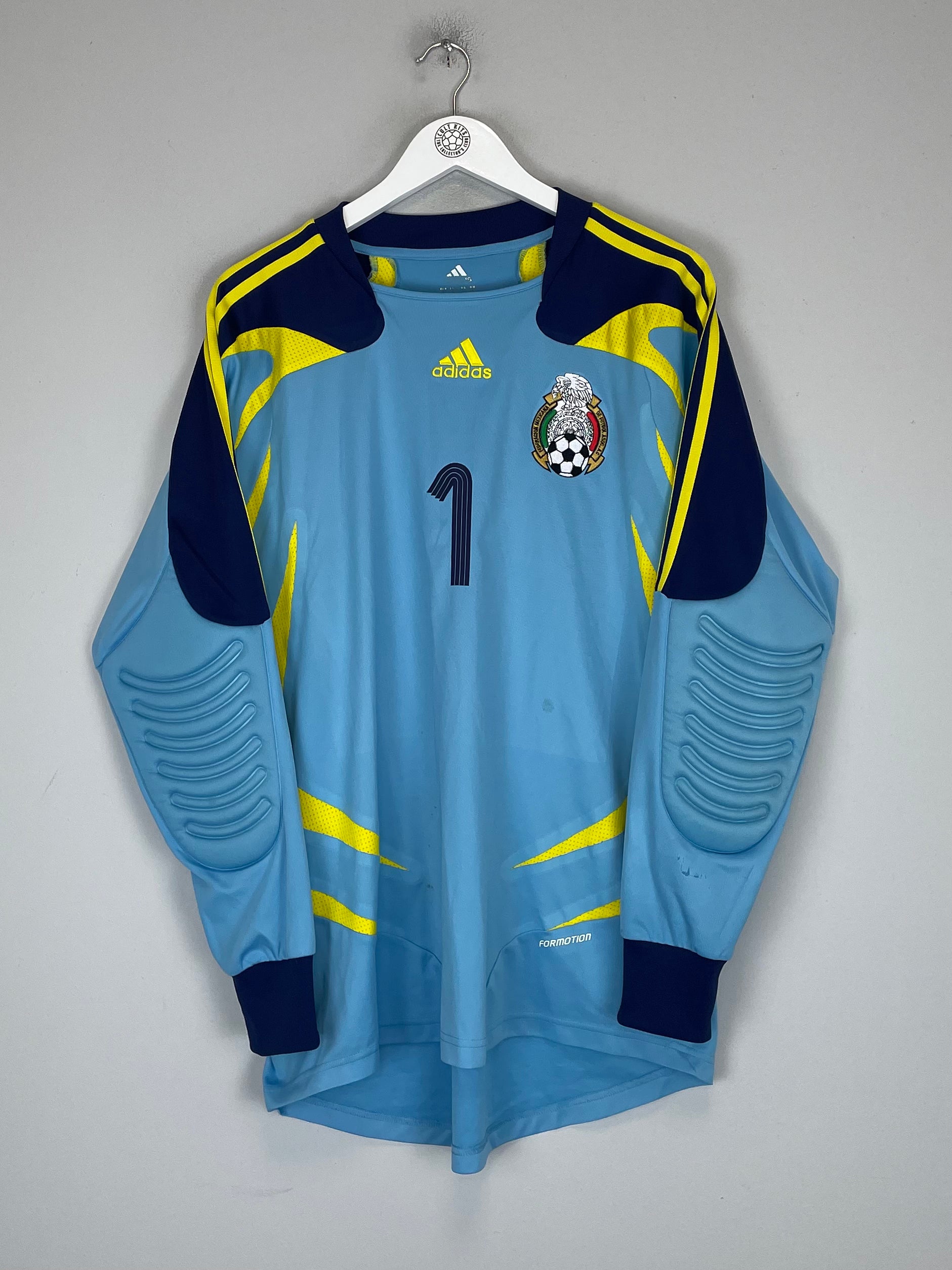 Buy 2006/07 MEXICO G.OCHOA 1 GK SHIRT (L) ADIDAS ~ Free worldwide shipping ~ Authentic Vintage Football Shirts from Cult Kits