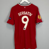 2011/12 MANCHESTER UNITED BERBATOV #9 E/L HOME SHIRT (M) ADIDAS