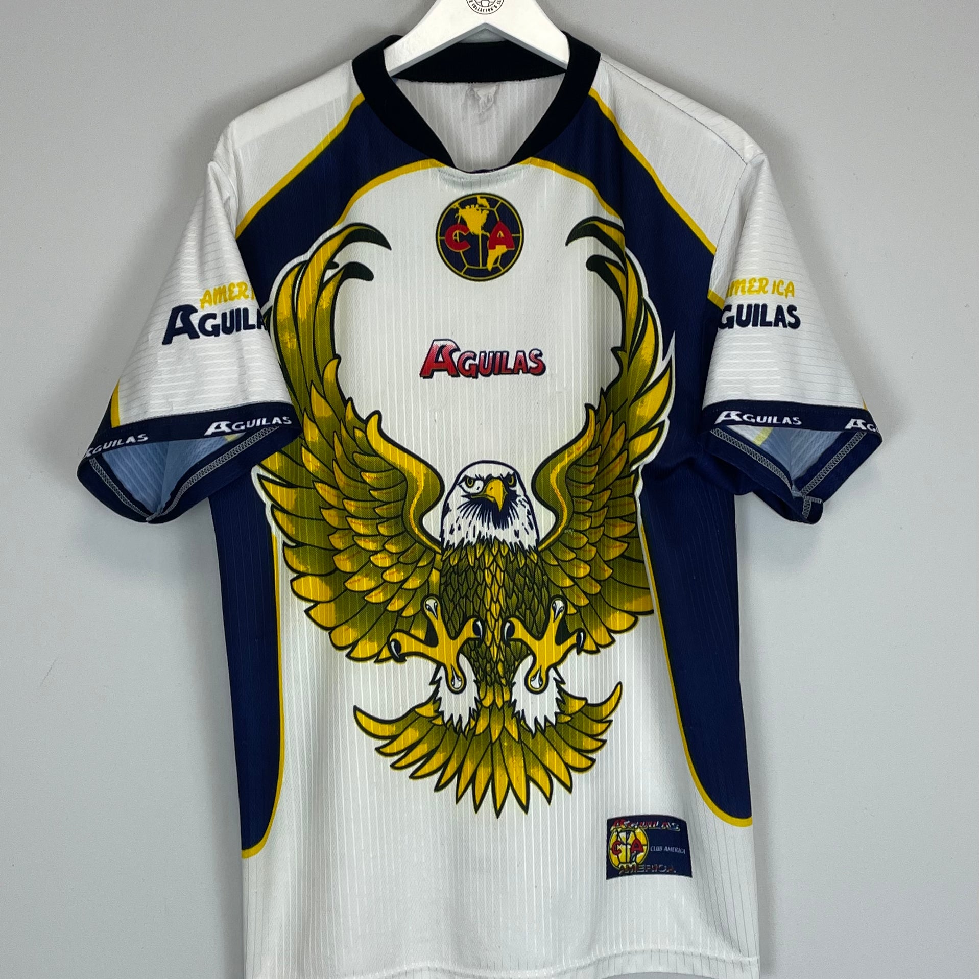 Shop 2003/04 CLUB AMERICA BOOTLEG SHIRT (L) OM, classic football shirts, vintage football shirts & retro soccer jerseys at Cult Kits