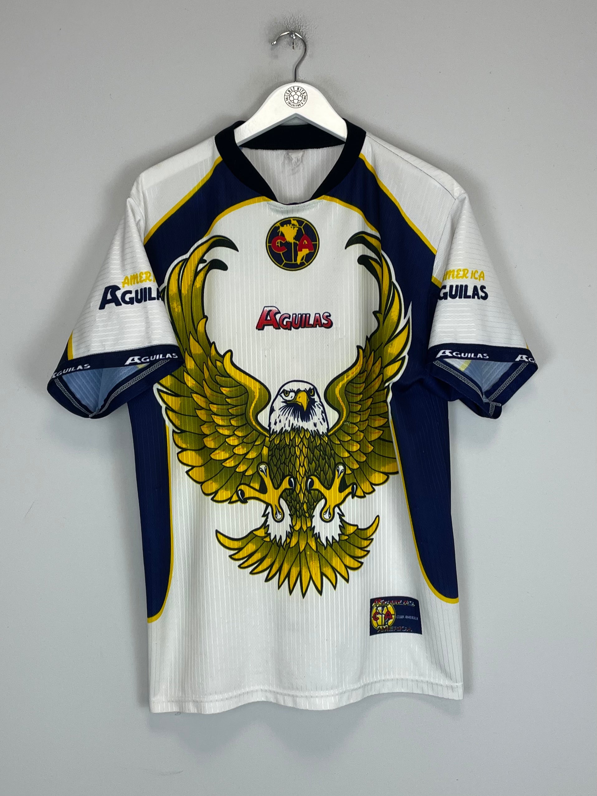 Shop 2003/04 CLUB AMERICA BOOTLEG SHIRT (L) OM, classic football shirts, vintage football shirts & retro soccer jerseys at Cult Kits