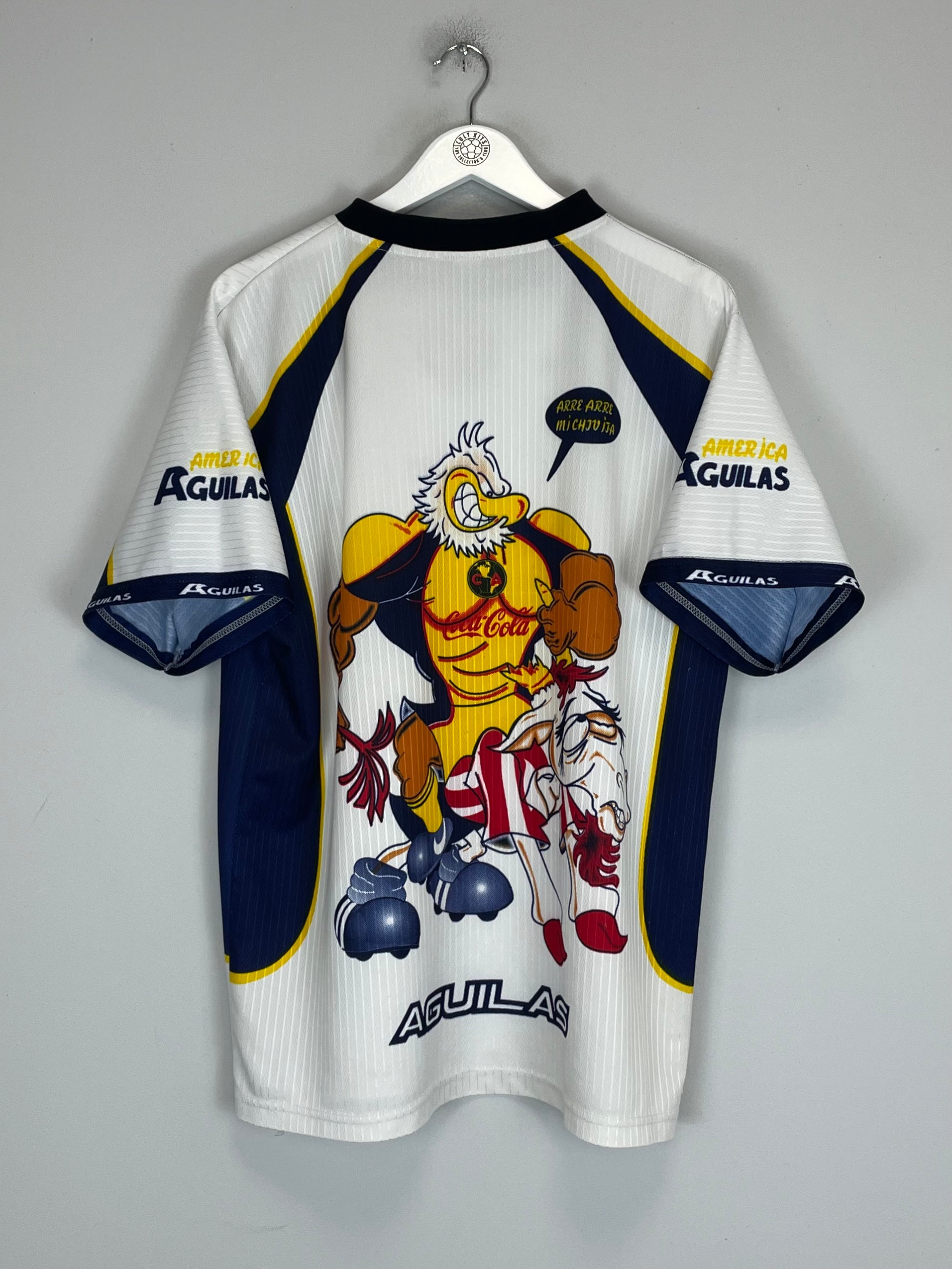 Shop 2003/04 CLUB AMERICA BOOTLEG SHIRT (L) OM, classic football shirts, vintage football shirts & retro soccer jerseys at Cult Kits