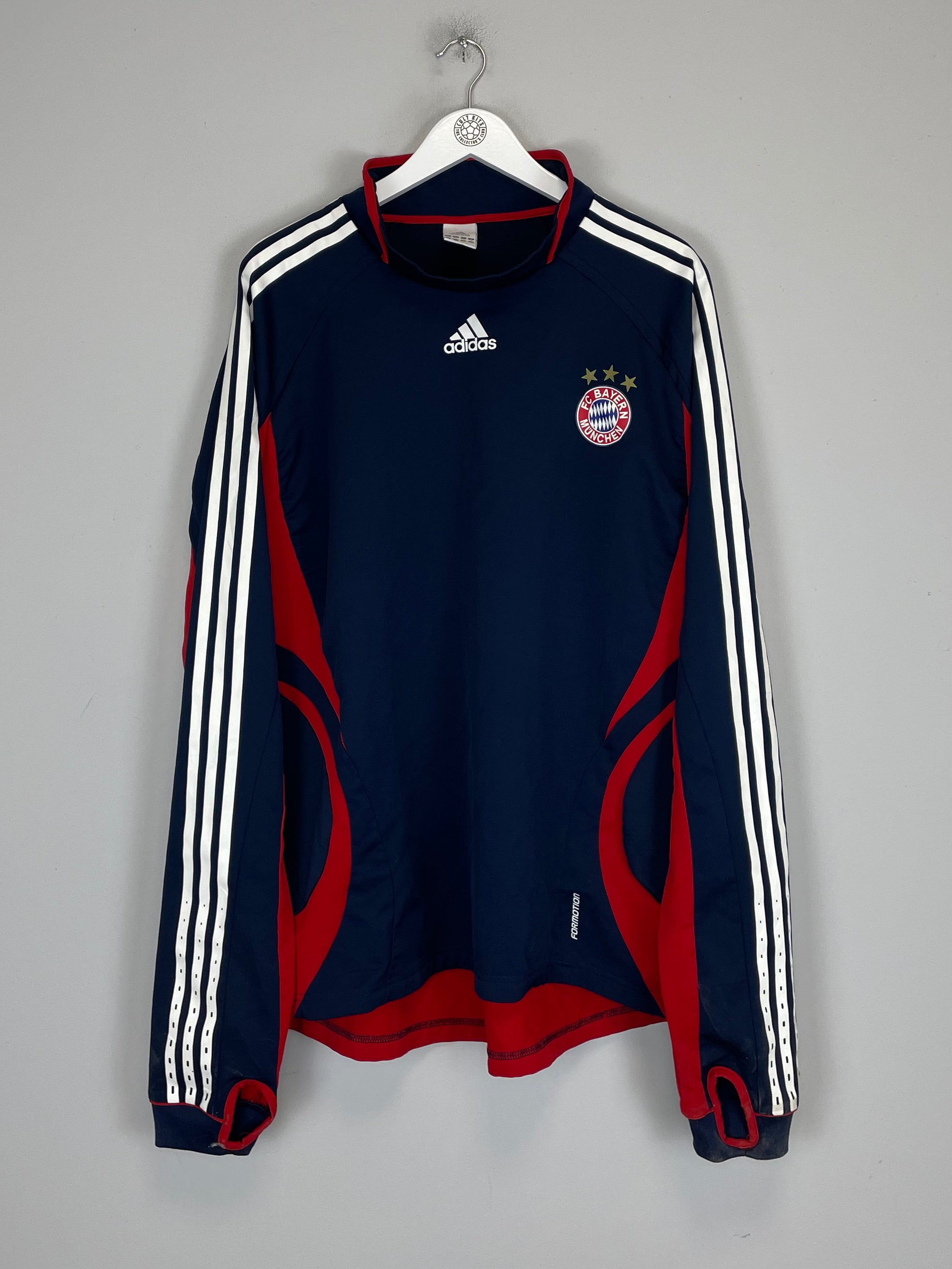 Shop 2006/07 BAYERN MUNICH DRILL TOP (XXL) ADIDAS, classic football shirts, vintage football shirts & retro soccer jerseys at Cult Kits
