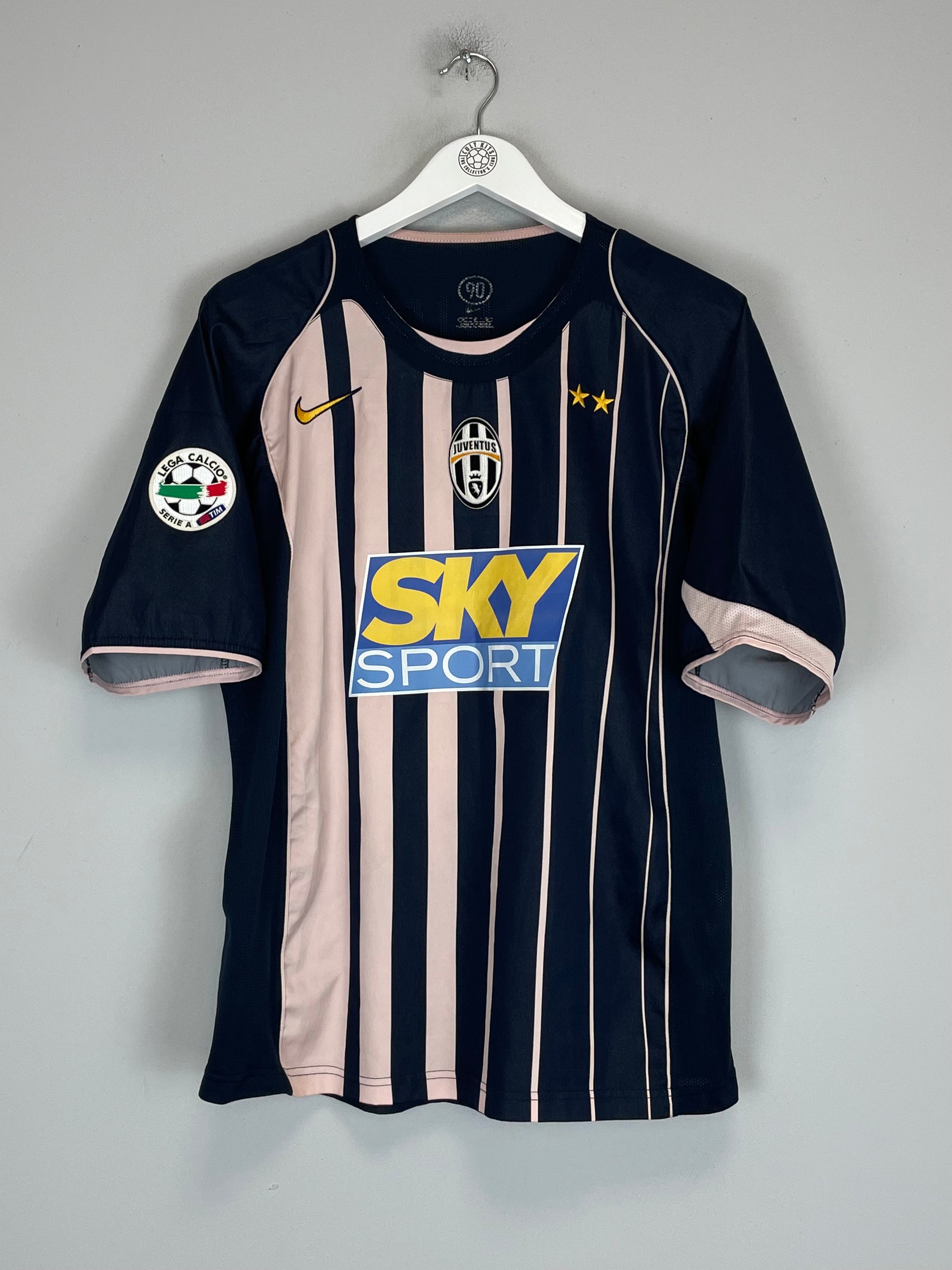 Shop 2004/05 JUVENTUS DEL PIERO #10 AWAY SHIRT (M) NIKE, classic football shirts, vintage football shirts & retro soccer jerseys at Cult Kits