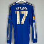 Shop 2012/13 CHELSEA HAZARD #17 E/L L/S HOME SHIRT (L) ADIDAS, classic football shirts, vintage football shirts & retro soccer jerseys at Cult Kits