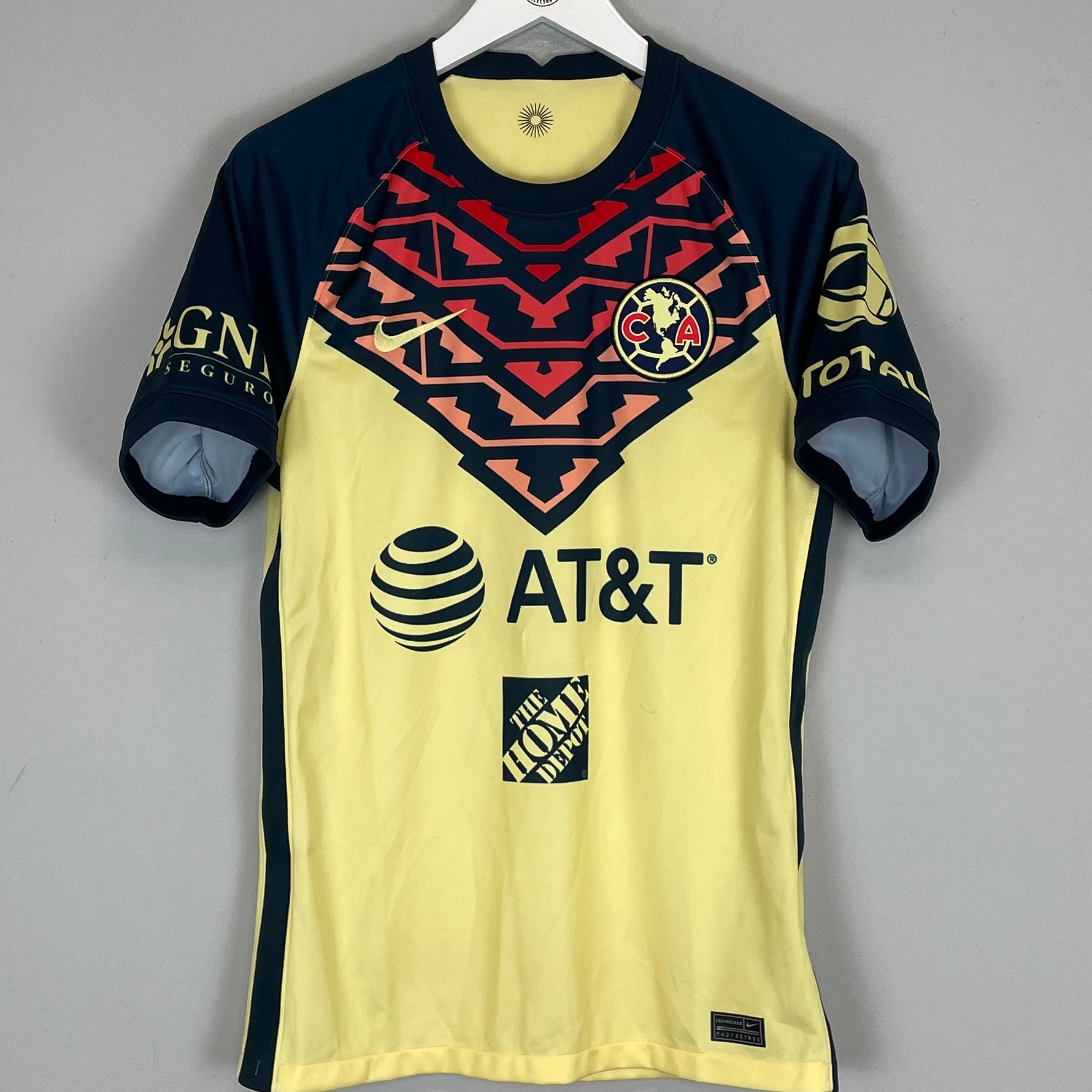 Shop 2021/22 CLUB AMERICA HOME SHIRT (S) NIKE, classic football shirts, vintage football shirts & retro soccer jerseys at Cult Kits