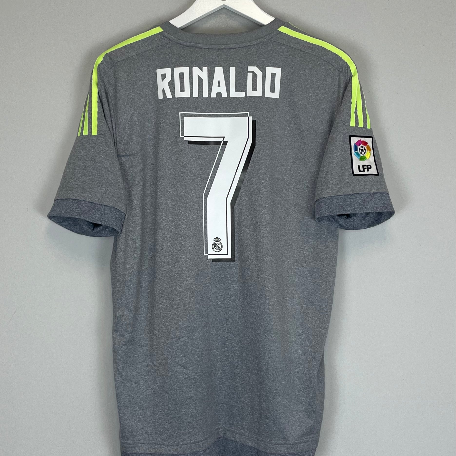 Shop 2015/16 REAL MADRID RONALDO #7 AWAY SHIRT (L) ADIDAS, classic football shirts, vintage football shirts & retro soccer jerseys at Cult Kits