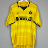 Shop 2003/04 INTER MILAN AWAY SHIRT (XL) NIKE, classic football shirts, vintage football shirts & retro soccer jerseys at Cult Kits