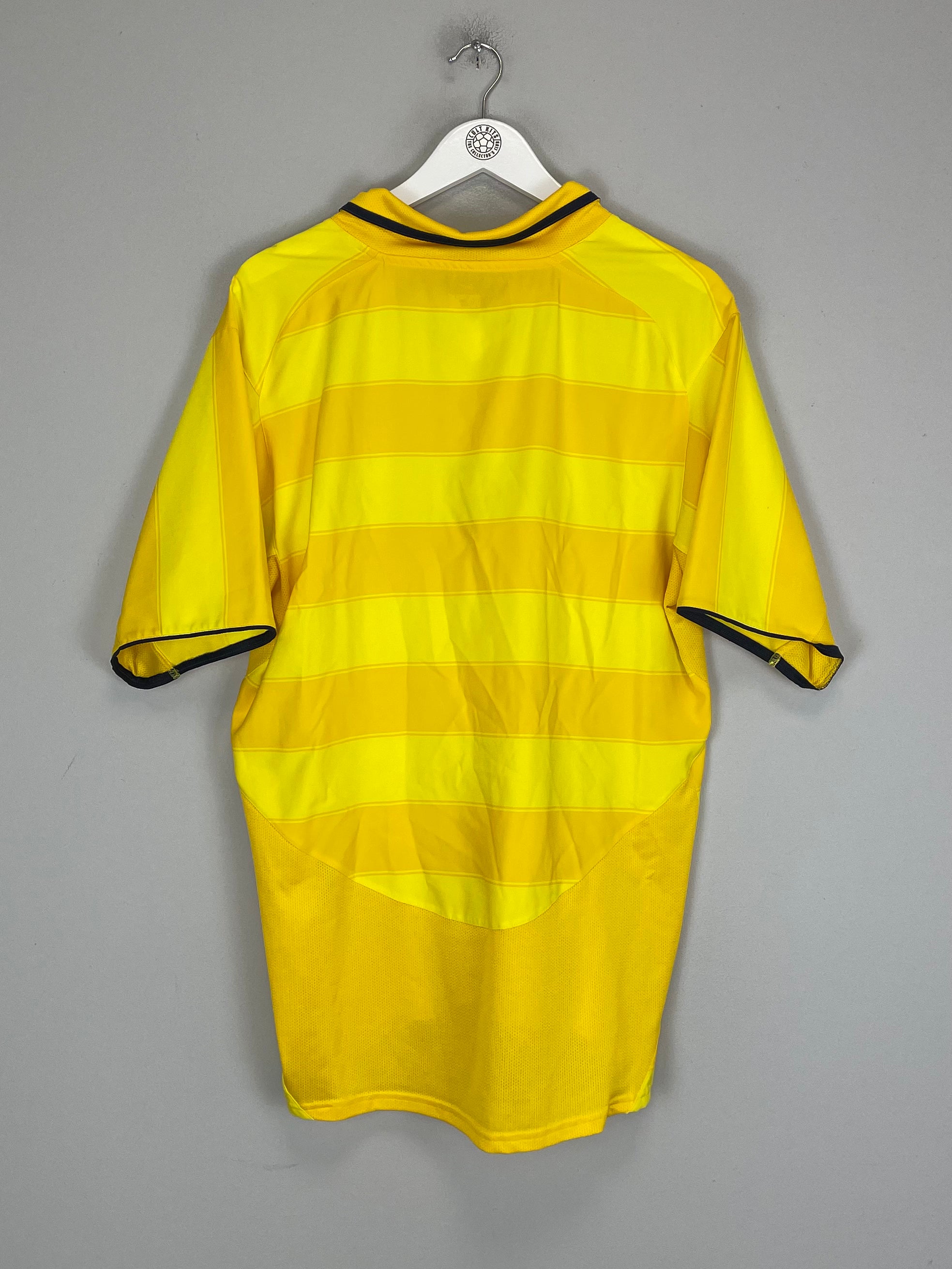 Shop 2003/04 INTER MILAN AWAY SHIRT (XL) NIKE, classic football shirts, vintage football shirts & retro soccer jerseys at Cult Kits