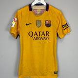 2015/16 BARCELONA MESSI #10 *AUTHENTIC* AWAY SHIRT (M) NIKE