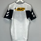 1990/93 FC LUGANO *MINT* HOME SHIRT (XL) HUMMEL
