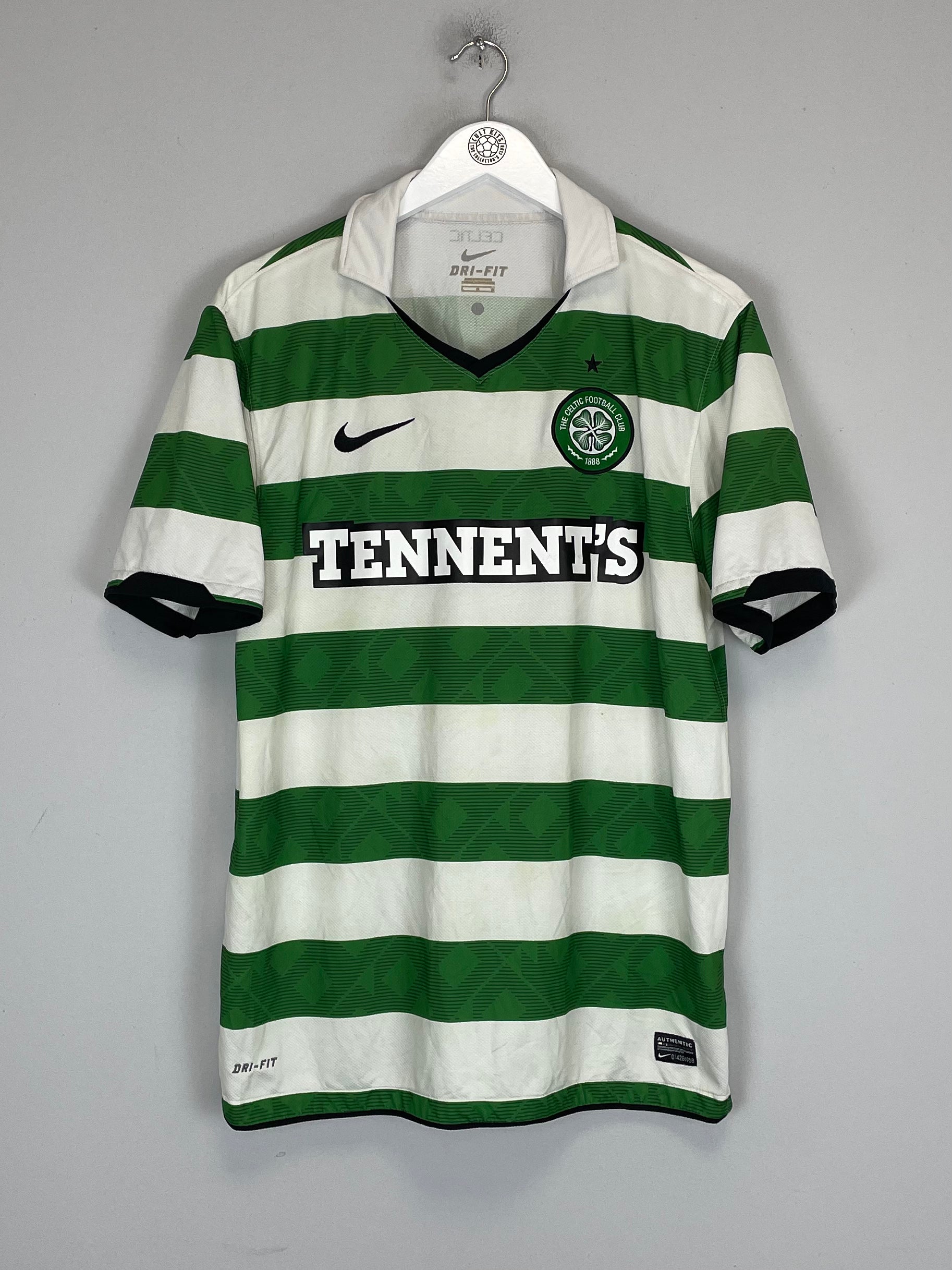 Shop 2010/12 CELTIC HOME SHIRT (L) NIKE, classic football shirts, vintage football shirts & retro soccer jerseys at Cult Kits