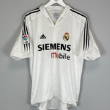 2004/05 REAL MADRID BECKHAM #23 HOME SHIRT (L) ADIDAS