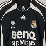 2006/07 REAL MADRID RONALDO #9 AWAY SHIRT (M) ADIDAS