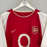 2002/04 ARSENAL HENRY #14 HOME SHIRT (L) NIKE