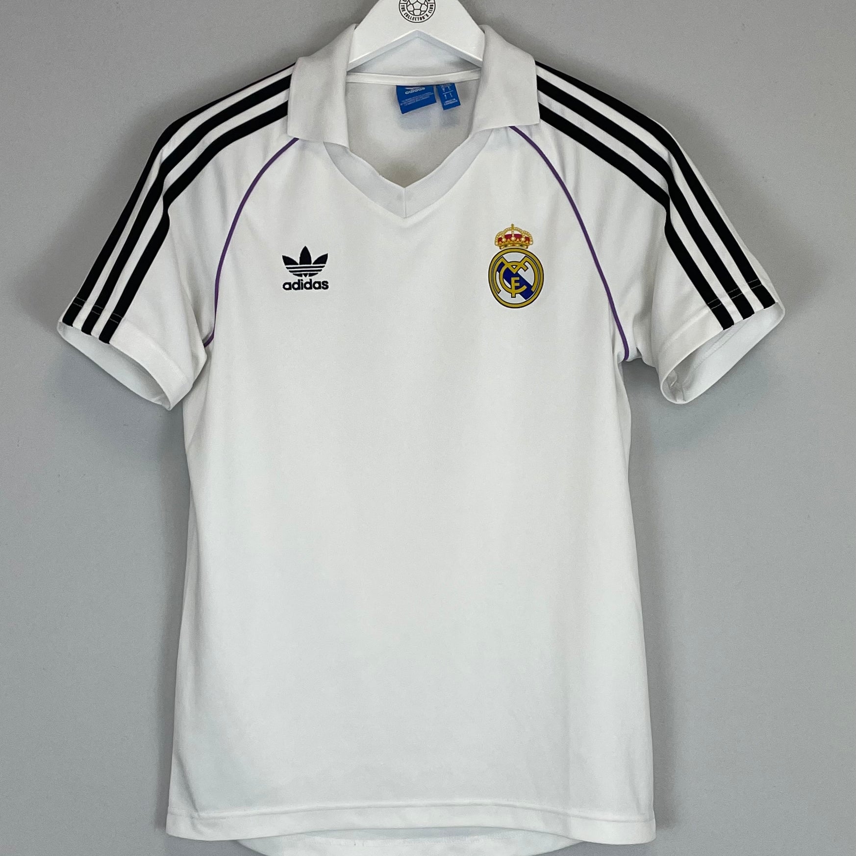 Shop 2016/17 REAL MADRID POLO SHIRT (S) ADIDAS, classic football shirts, vintage football shirts & retro soccer jerseys at Cult Kits