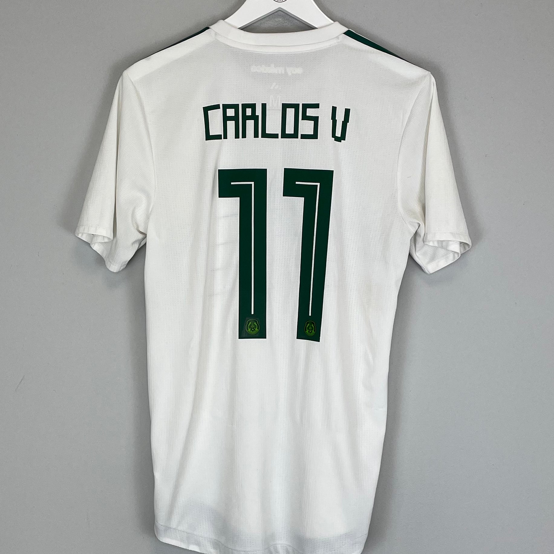 Shop 2018/19 MEXICO C.VELA #11 *AUTHENTIC* AWAY SHIRT (M) ADIDAS, classic football shirts, vintage football shirts & retro soccer jerseys at Cult Kits