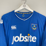 2009/10 PORTSMOUTH KANU #27 HOME SHIRT (XL) CANTERBURY