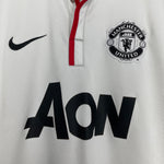 Shop 2012/14 MANCHESTER UNITED AWAY SHIRT (M) NIKE, classic football shirts, vintage football shirts & retro soccer jerseys at Cult Kits